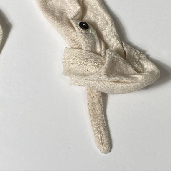 Lucky Brand Boho Southwest Long Sleeve Roll Tab Button Front top Women's Size M - Picture 16 of 16